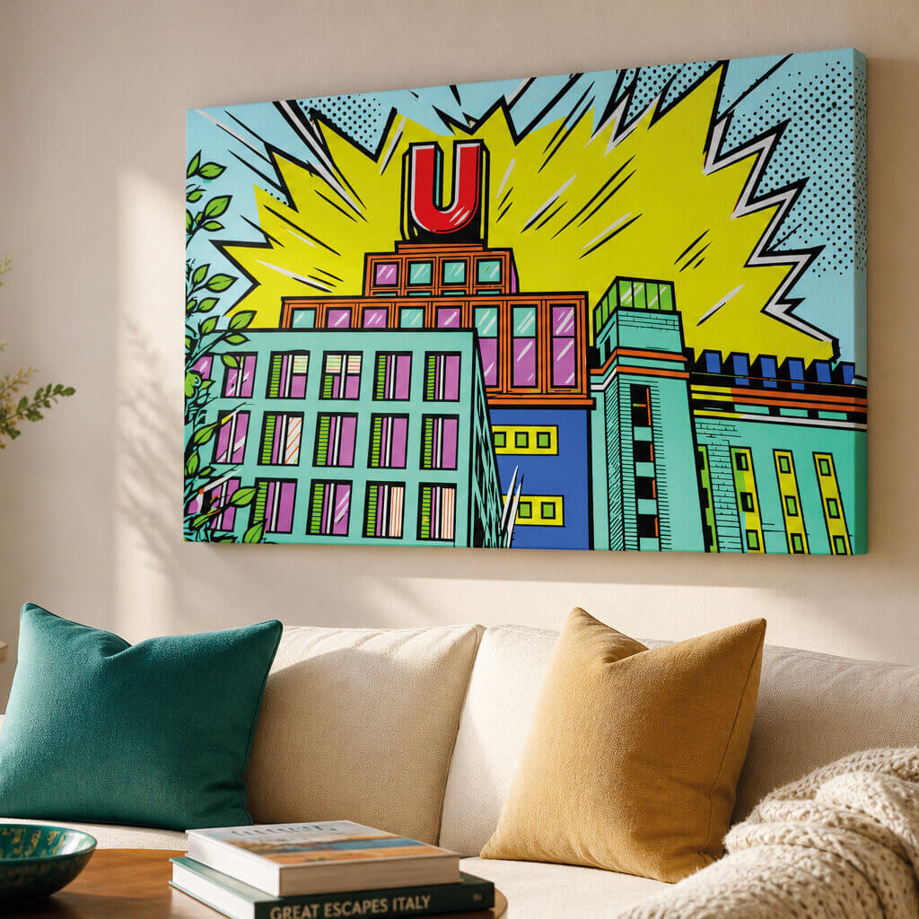 PopArt Bild vom  Dortmunder U