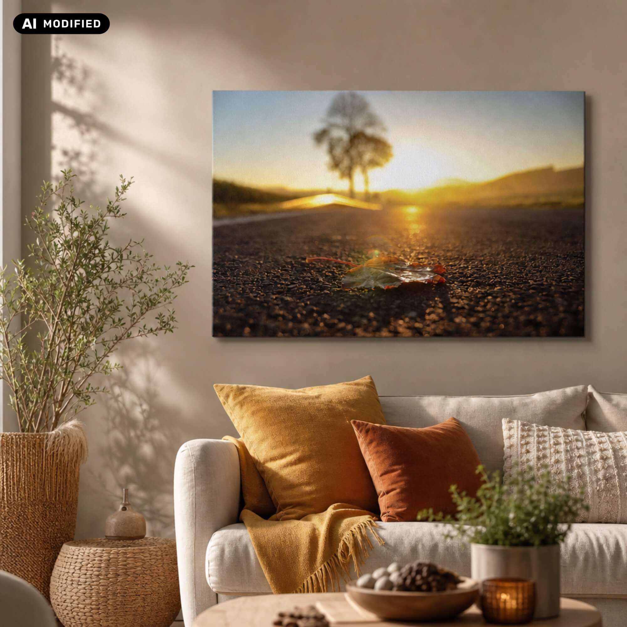 Wandbild rush hour in einer Wohnsituation