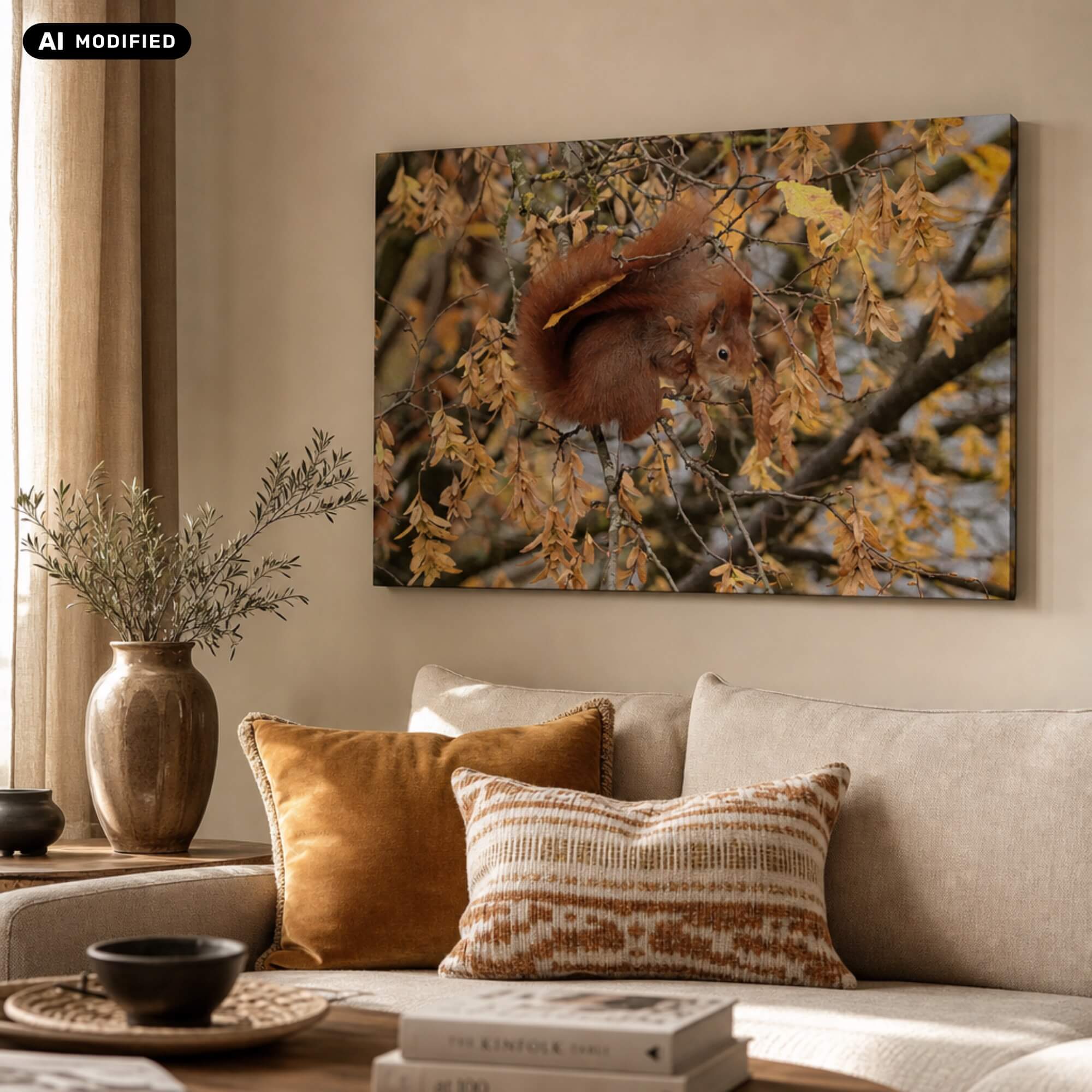 Wandbild DMC Masterpieces: Nussknacker in einer Wohnsituation