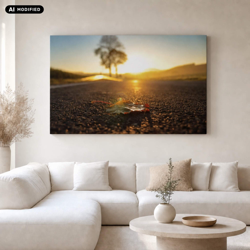 Wandbild DMC Masterpieces: Herbstblatt