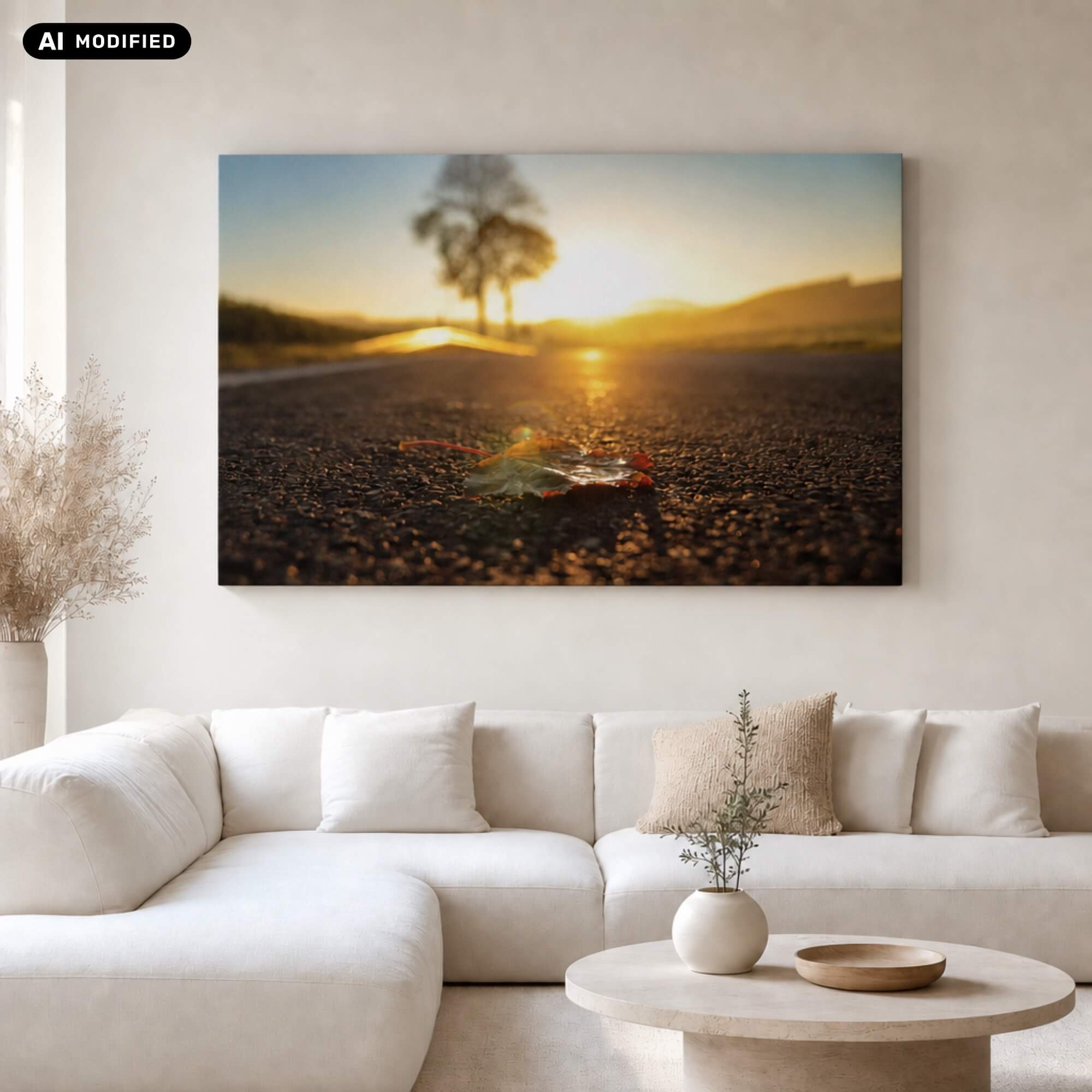 Wandbild DMC Masterpieces: Herbstblatt