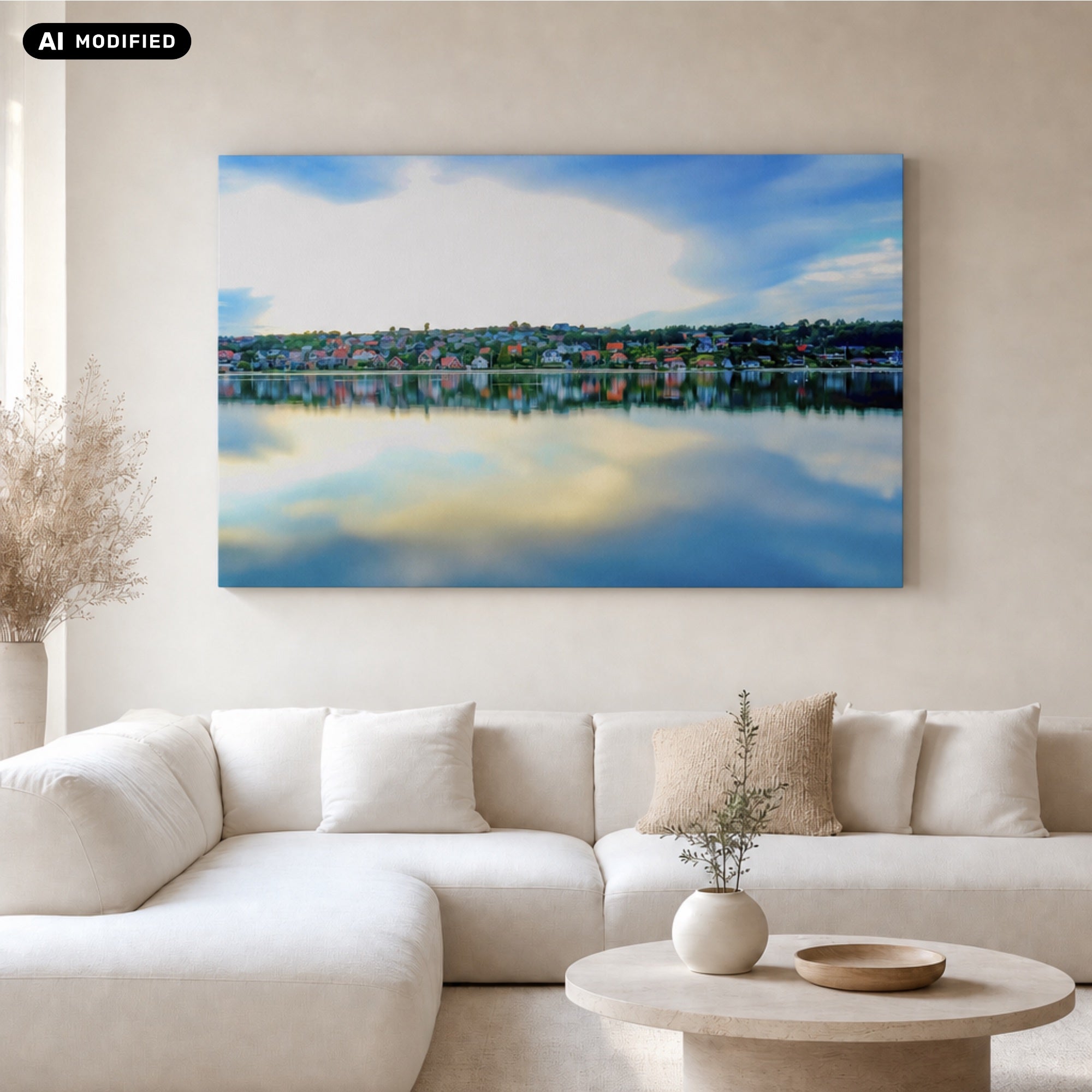 Wandbild DMC Masterpieces: Fjord