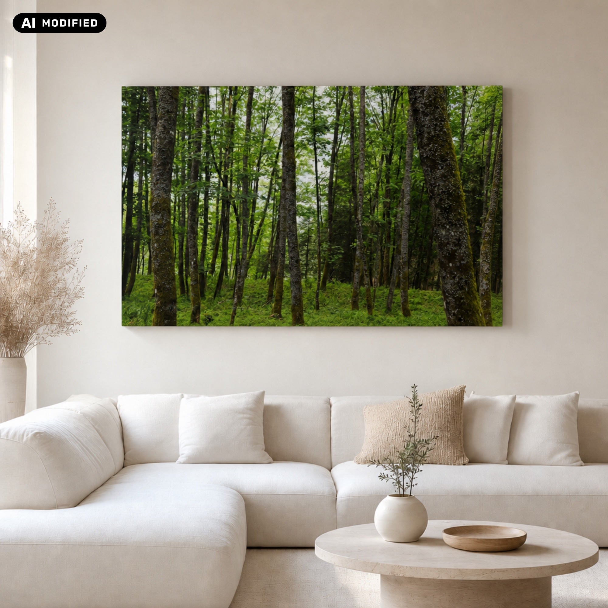 Wandbild DMC Masterpieces: Grünes Dickicht