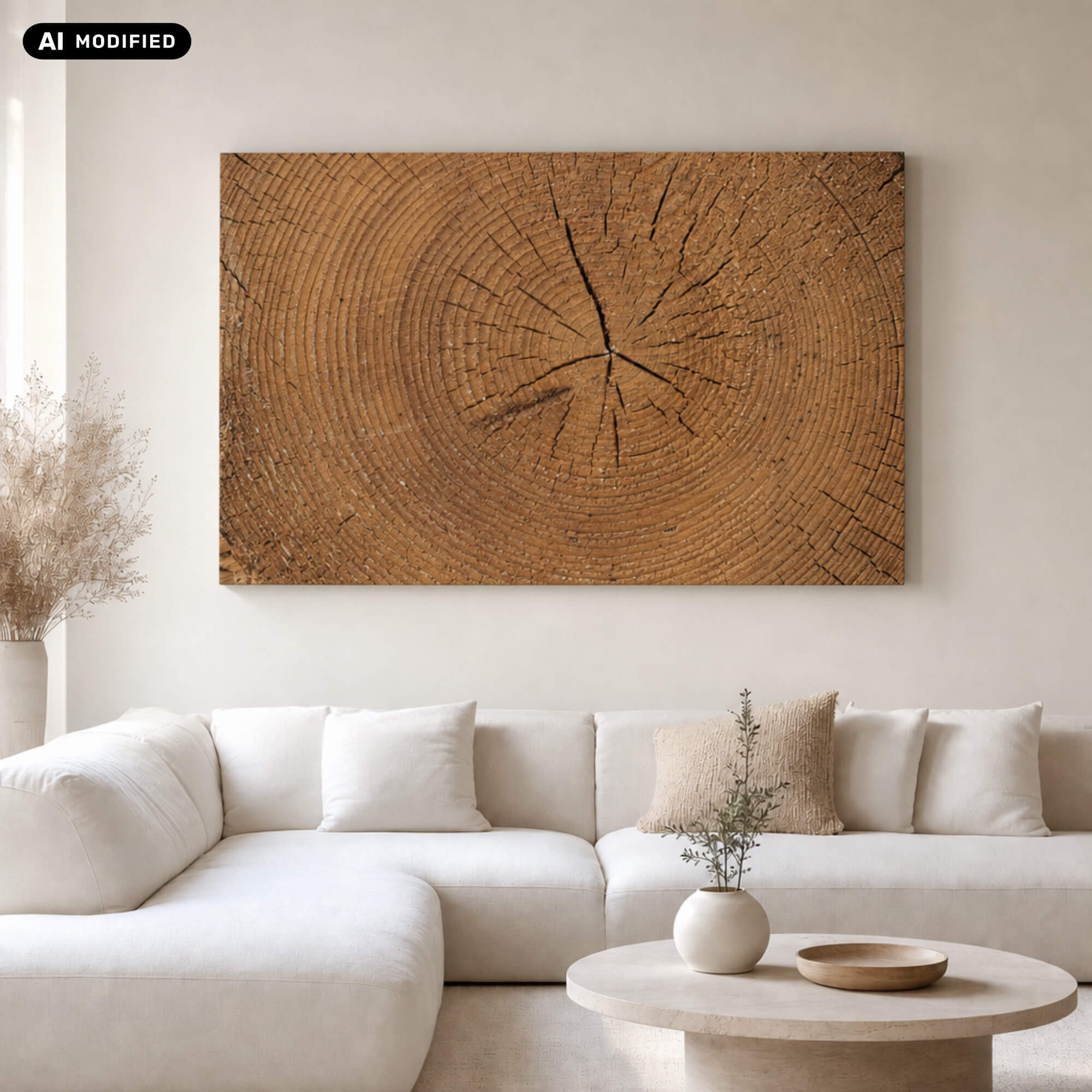 Wandbild DMC Masterpieces: Jahresringe