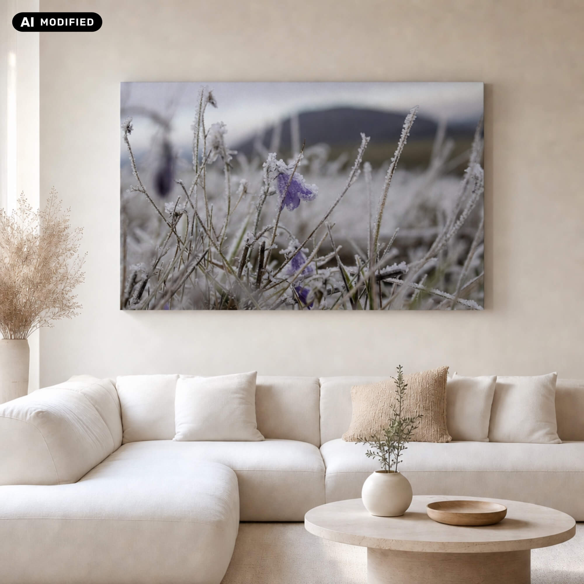 Wandbild DMC Masterpieces: Frostviolett