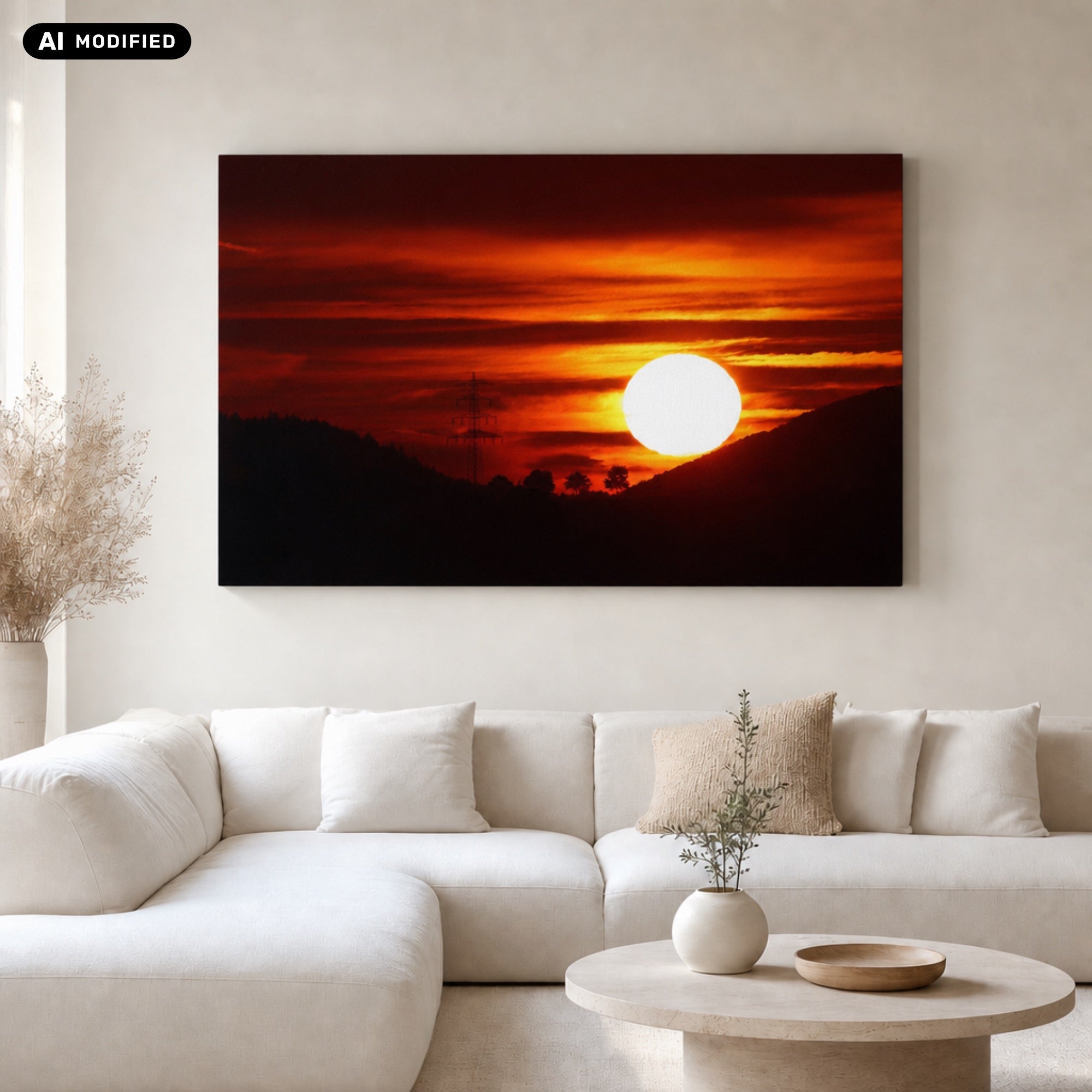 Wandbild DMC Masterpieces: Sonnenfeuer