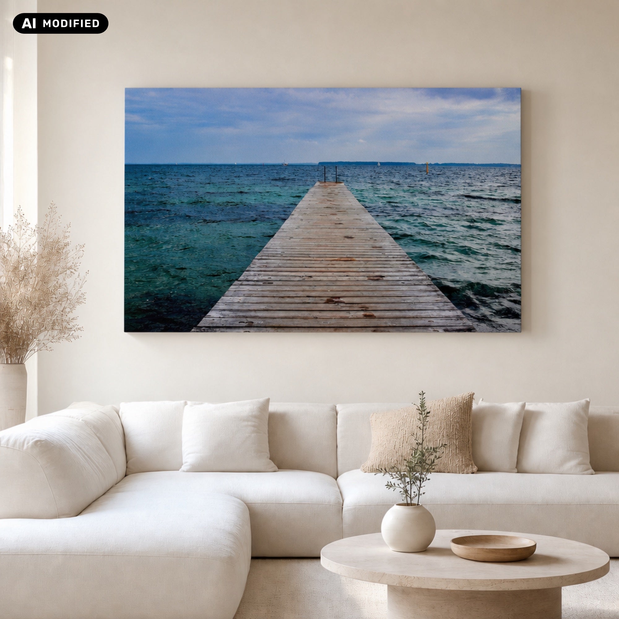 Wandbild DMC Masterpieces: Schritt ins Blaue