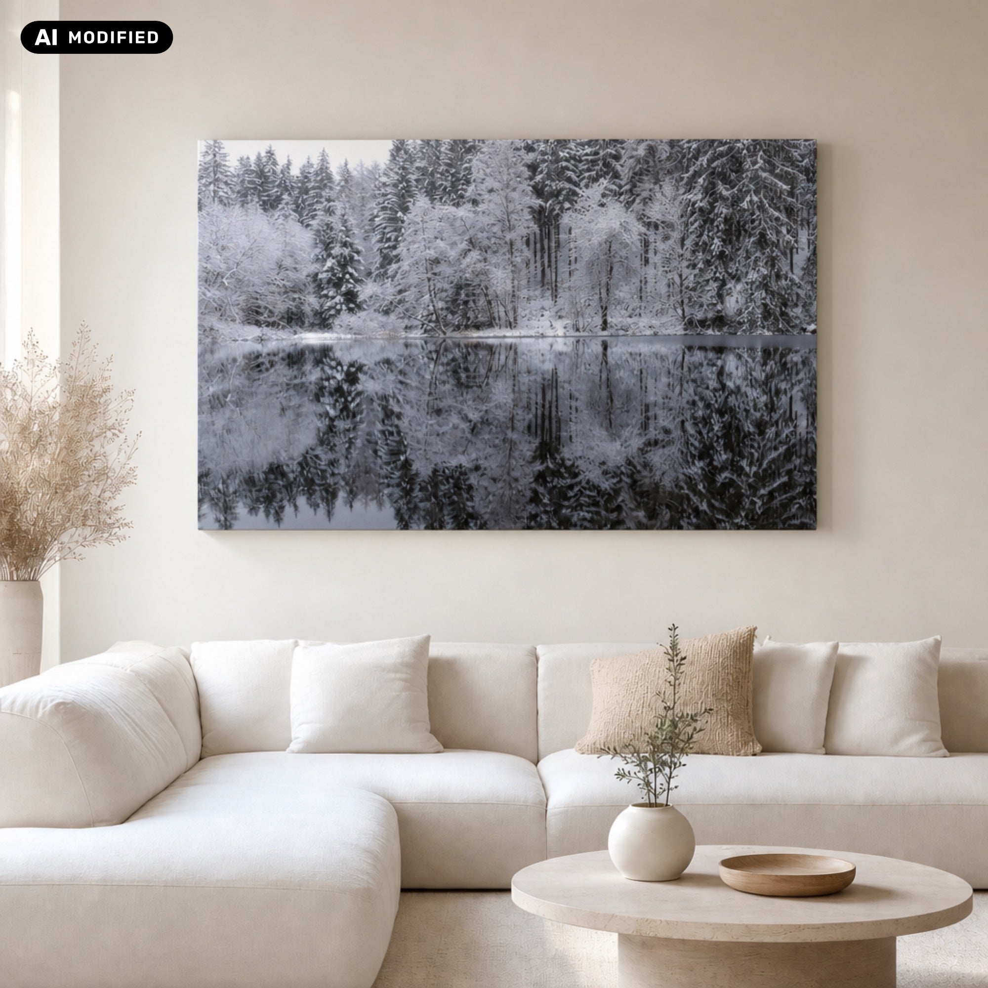Wandbild DMC Masterpieces: Schneeweiß